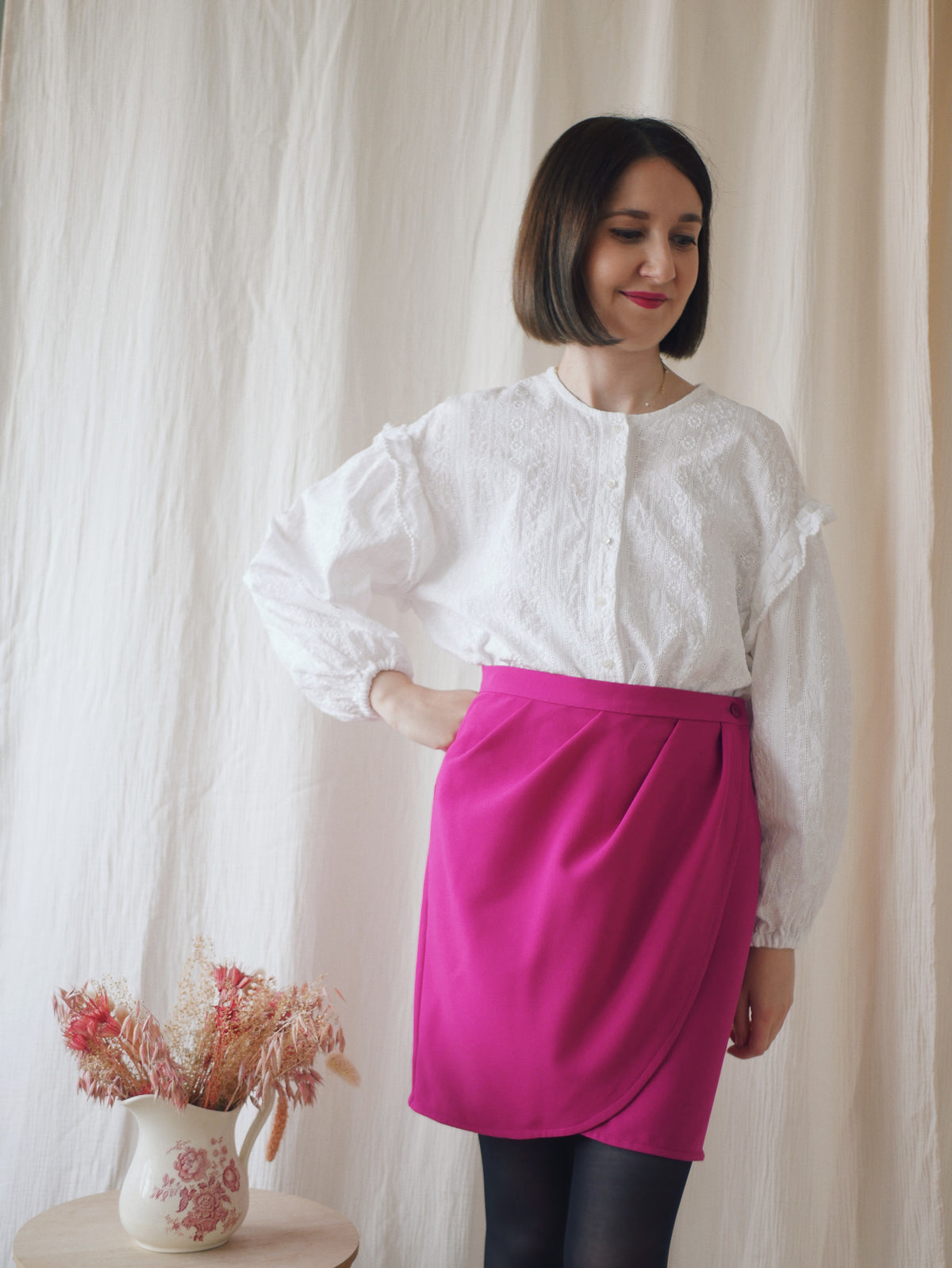 Patron de couture jupe femme Selina, version courte - Volantée Couture